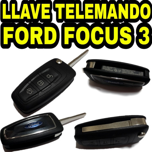 Llave.codificada Original Ford.focus 3 En El Acto