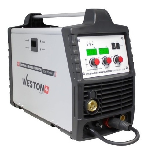 Soldadora inverter Weston Z-67040 color gris/negro 127V