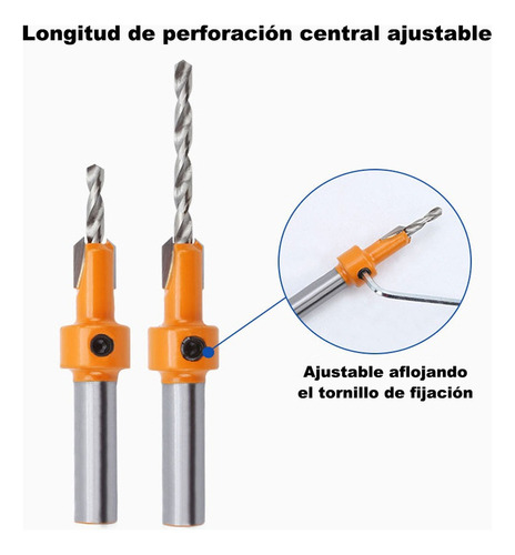 Broca General Herramienta Para Carpinteria Avellanadora