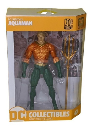 Figura De Acción Aquaman Dc Essentials