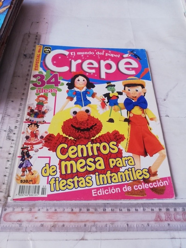 Revista El Mundo Del Papel Crepé No 2 Junio 2008 Edición Esp