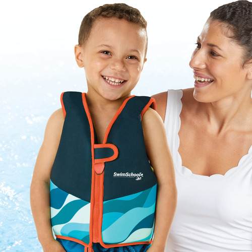 Chaleco De Entrenamiento De Natación Swimschool De Neopreno