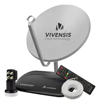 Comprar Kit Receptor Digital Vx10 Vivensis Antena Lnbf Ku Cabo