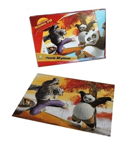 Puzzle 30 Piezas | Kung Fu Panda | Diverland | Kung Fu