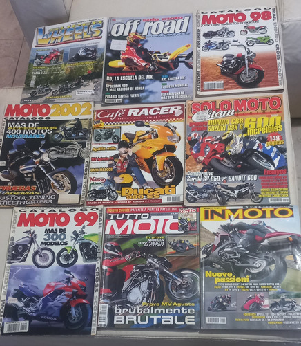 Lote De Revistas De Motos ( Italianas Y Españolas) (Usado)