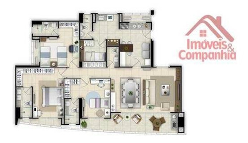 Imagem 11 de 21 de Apartamento Residencial À Venda, Cocó, Fortaleza. - Ap1132