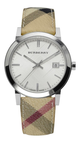 Reloj Burberry Clásica Bu9025 De Acero Inox. P/unisex 