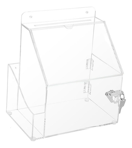 Cadera De Recolección Box De Donación Acrílico Con Caja