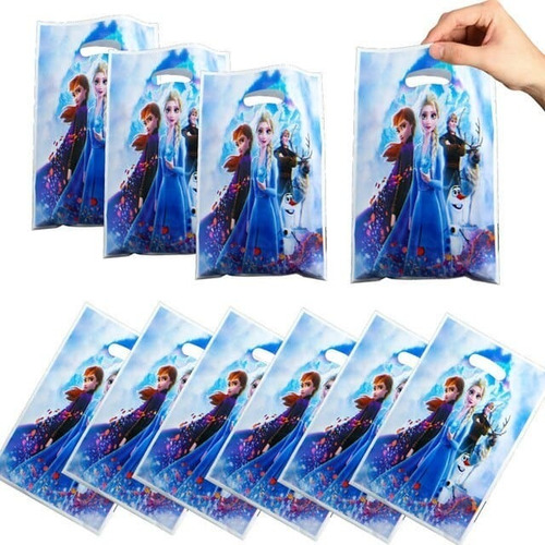 Imagen 4 de 6 de Bolsa Bolsita Cotillón Fiesta Regalo Infantil Cola Sirena