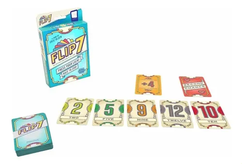 新品　FLIP & DRAW II 【2LP】 7SEEDS & GAD Flip 7 Card Game - Segunda Edição Portátil E Lc21 Filp 7