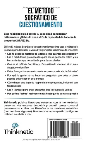 Libro El Metodo Socratico De Cuestionamiento