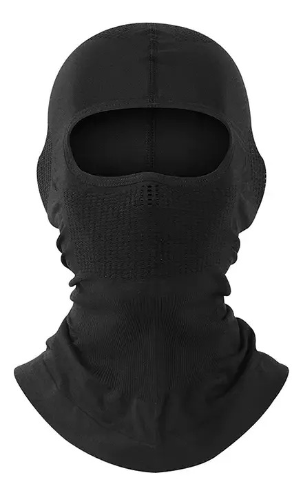 Pasamontaña EVD-X Negro Balaclava UV Frío Secado Rápido Unitalla