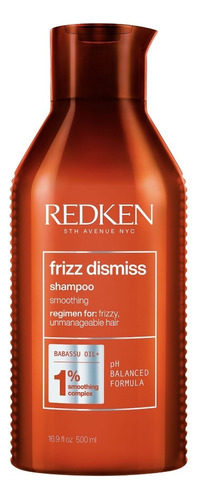 Redken Frizz Dismiss Shampoo Sin Sal Para Cabello Alisado