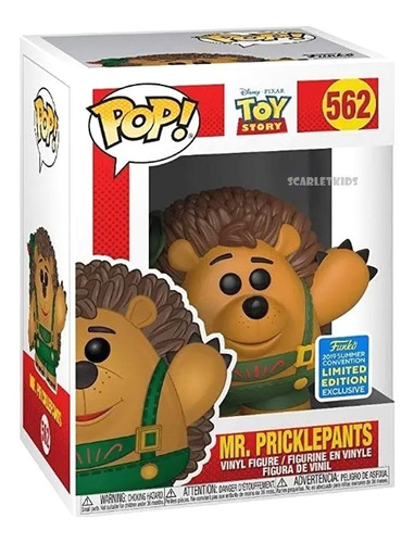 Funko Pop Mr Pricklepants 562 Exclusivo Toy Story Scarlet