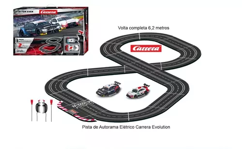 AUTORAMA ELETRICO AUTO PISTA DE CORRIDA COM 2 CARRINHOS 2