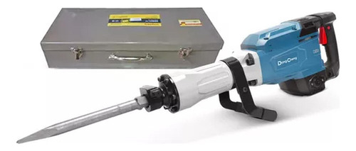Martillo Demoledor Industrial 1700w Dongcheng DZG04-15S Color Azul