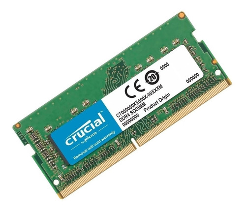 Memoria Ram Notebook Crucial 4gb Ddr4 2666mhz Sodimm