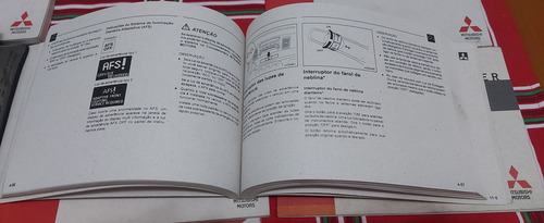 Manual Proprietário Mitsubishi Lancer 2011 (Usado)