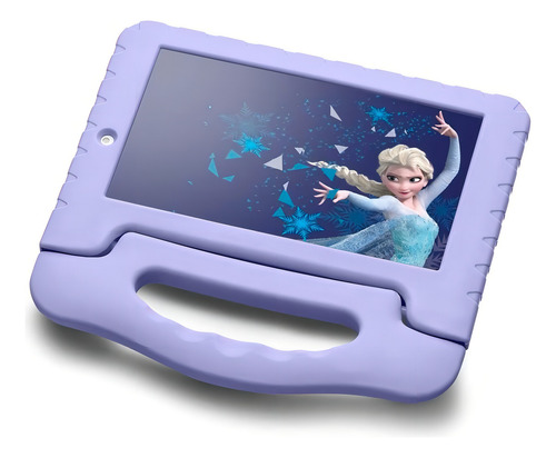 Tablet Frozen Plus 7'' 16gb Wi-fi Quad Core Nb315 Multilaser Cor Lilás - Excelente (Recondicionado)