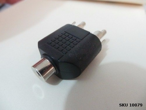 Convertidor Electrico Adaptador Rca Macho Jack 3.5mm Hembra 