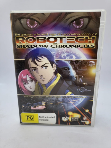 Robotech The Shadow Chronicles Dvd Original, Perfecto Estado