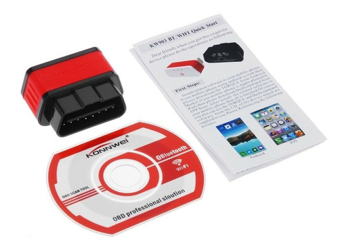 Imagen 4 de 4 de Escaner Automotriz Elm327 Konnwei Kw903 Bluetooth Obdii Obd2