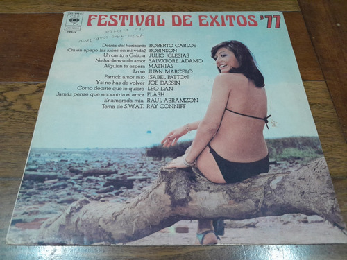 Lp Vinilo - Festival De Éxitos '77 - Roberto Carlos/ Leo Dan