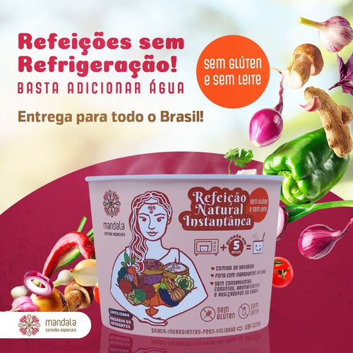 Imagem 5 de 8 de Mexidinho Arroz Integral Feijão Preto Sem Glúten Sem Leite