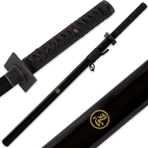 Katana Shinwa Fighting Ninjato Espada Ninja Alto Filo Black (Usado)