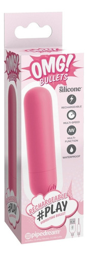 Bala Vibradora Recargable De Silicona  Omg Bullets, Sexshop