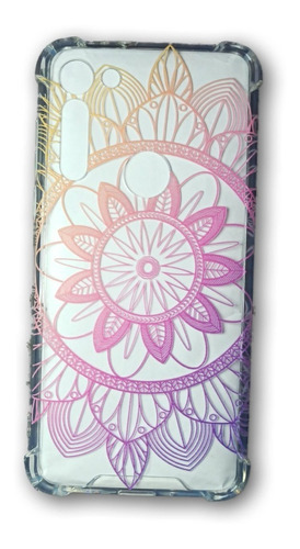 Funda Delgada Punteras Mandala Para Motorola Moto G8 Power