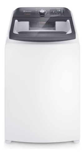 Máquina de Lavar Electrolux LEC15 Branca 15kg Premium Care com Cesto Inox Jet&Clean e Time Control