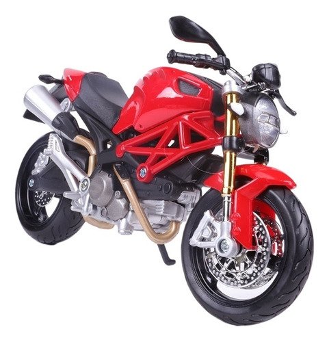 Modelo De Moto 1:12 Para Ducati Monster 696 [u]