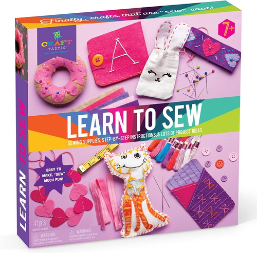 Kit Manualidades Para Ninas Para Aprender A Coser