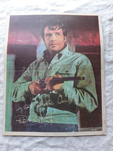 Poster Revista Canal Tv - El Forastero - Robert Horton