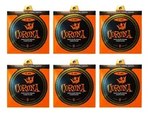 Comprar Combo X 6 Encordados Guitarra Criolla Corona Cuerdas Dorado