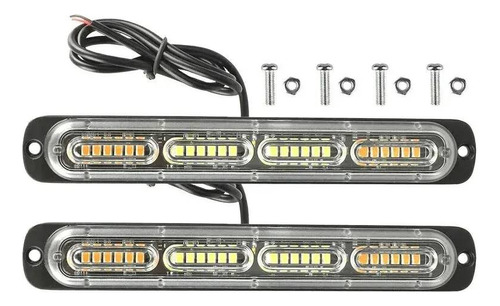 Luz Led Estroboscopica De Emergencia Para Automoviles Motos