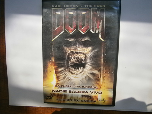 Doom Dvd Karl Urban Dwayne Johnson La Roca Rosamund Pike 