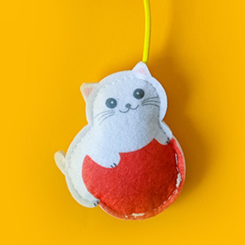 2 Piezas Divertido Gatito Juguete Gato Palo Retráctil Gato