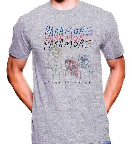 Camiseta Estampada Premium Dtf Paramore After Laughter 