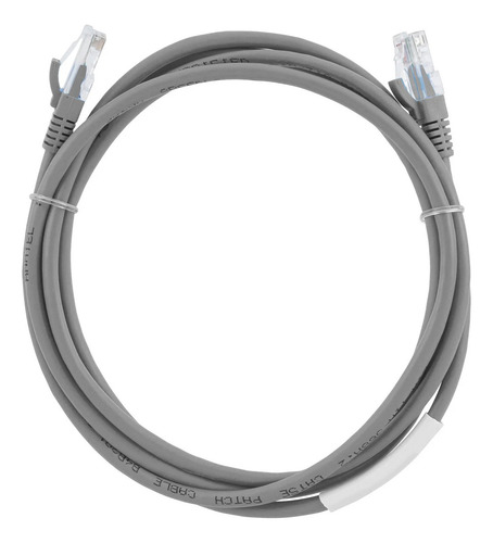 Cabo De Conexão Patch Cord Cinza Cat 6 Utp 1m Legrand
