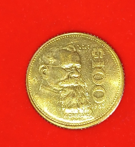 Moneda De Mexico 100 Pesos 1985 X.f. Km 493