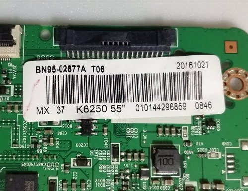 Tcon Samsung Un55k6250af (fa01) Un55k6250 Bn95-02677a (Usado)
