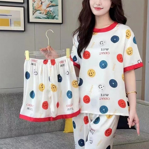 Pijama Para Mujer 3 Piezas Diferentes Colores Y Diseños
