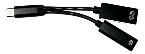 Adaptador Otg Tipo C Usb 3.0 Con Alimentación Carga Rapida