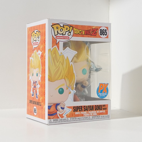 Funko Pop! Dragon Ball Z - Super Saiyan Goku W/energy 865 (Usado)