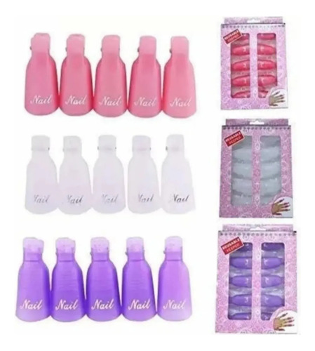 Herramienta Para Remover Gel O Acrílico Y Esmalte Pinza