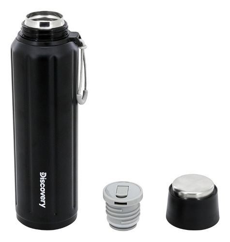 Termo Discovery 750 Ml - Eficiencia Y Estilo Negro