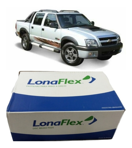 Pastilha Freio S10 4x4 2009 2010 2011 2.8 Mwm Diesel