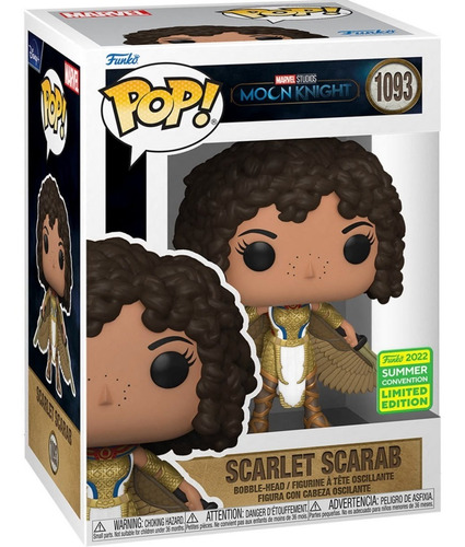 Scarlet Scarab Funko Pop 1093 / Moon Knight / Summer Con